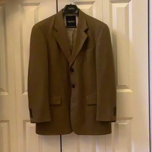 Nautica Plaid Lambswool Sport Coat